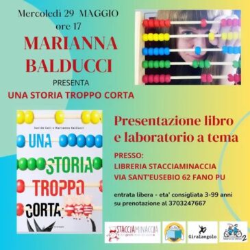 Presentazione_UNA STORIA TROPPO CORTRA_Marianna Balcucci